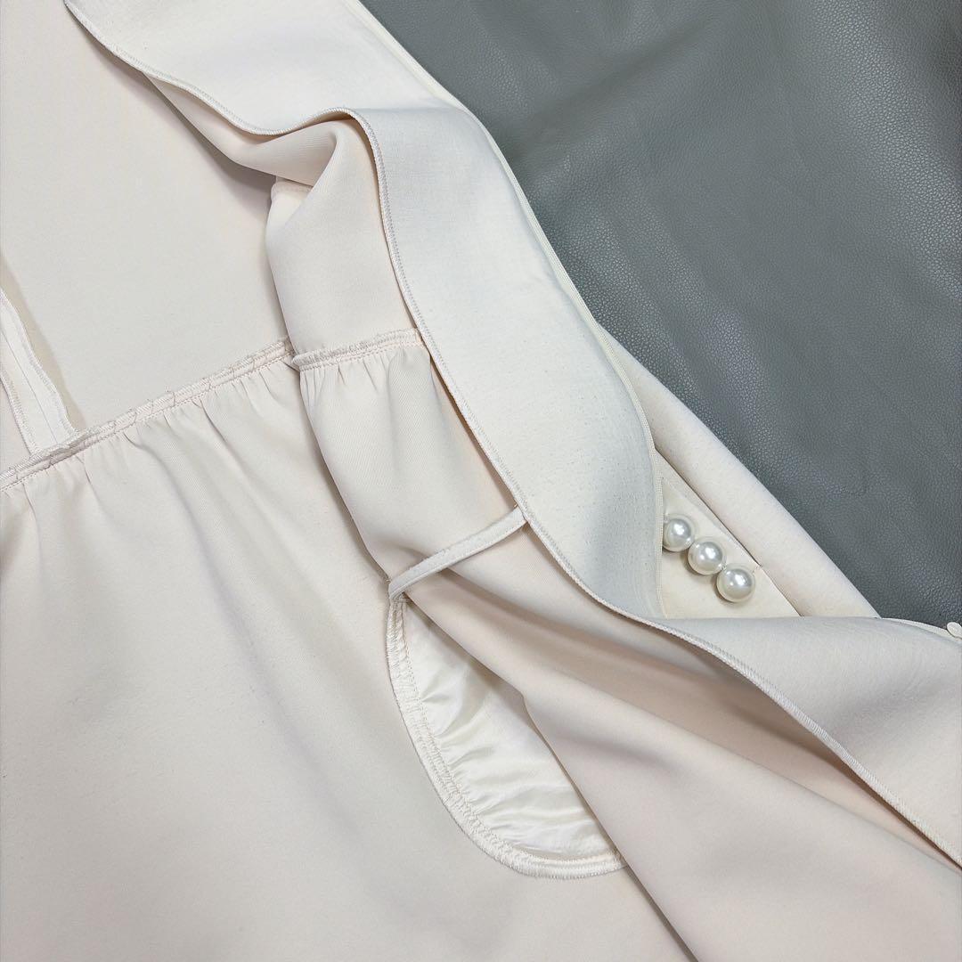 Rose Tiara ローズティアラ パールポケット フード付き ジレ 42