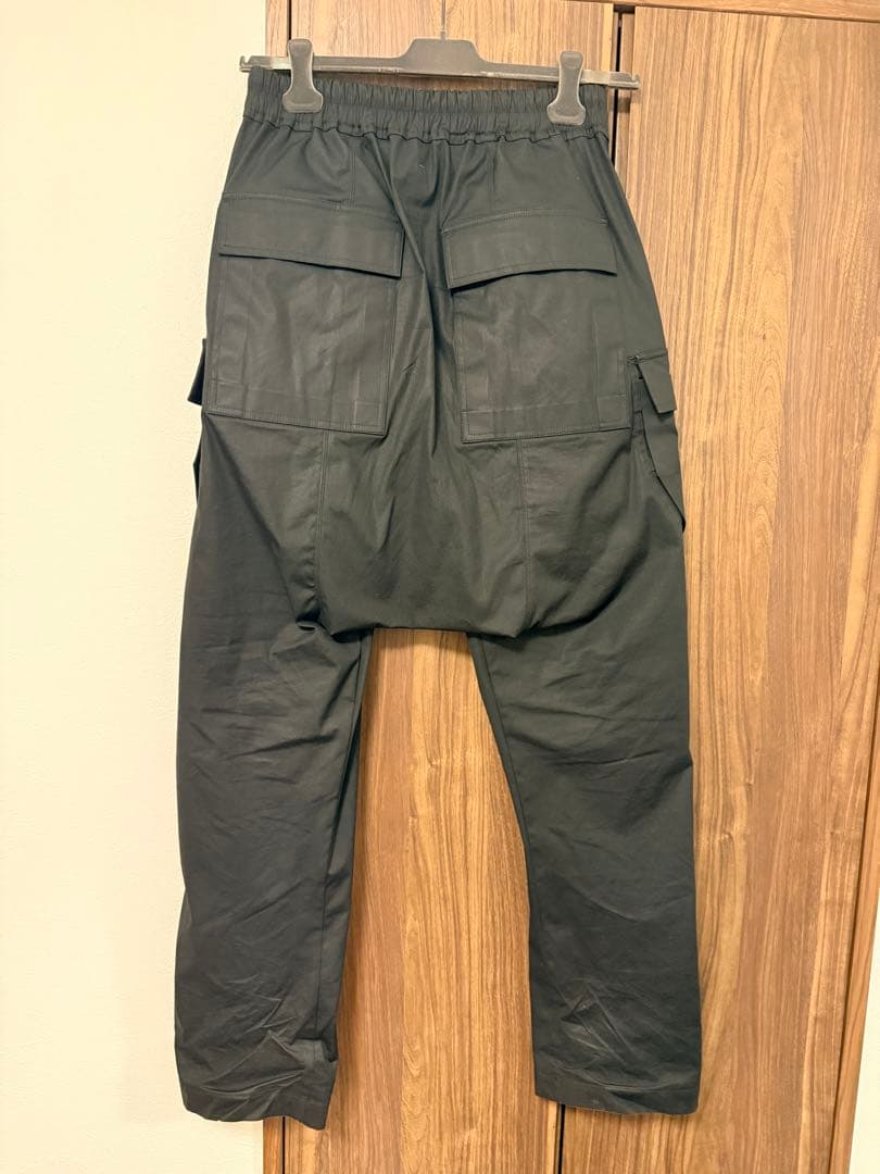 Rick Owens/24SS ドローストリングカーゴロング/TE素材/46