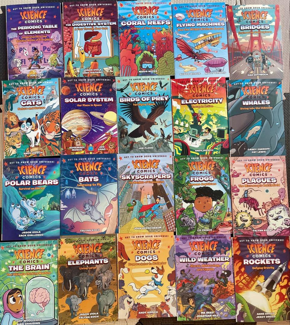 新品Science Comicsシリーズ31冊　洋書　英語絵本　漫画