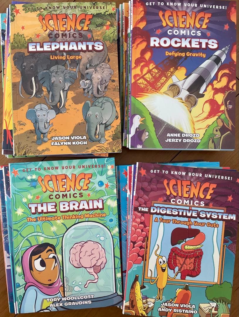 新品Science Comicsシリーズ31冊　洋書　英語絵本　漫画