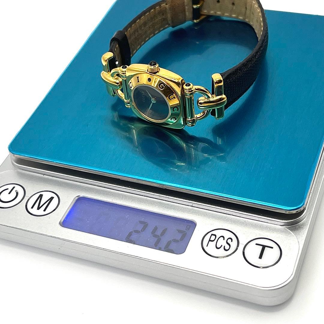 【稼働品/付属品あり】GUCCI グッチ 6300L ホースビット ゴールド