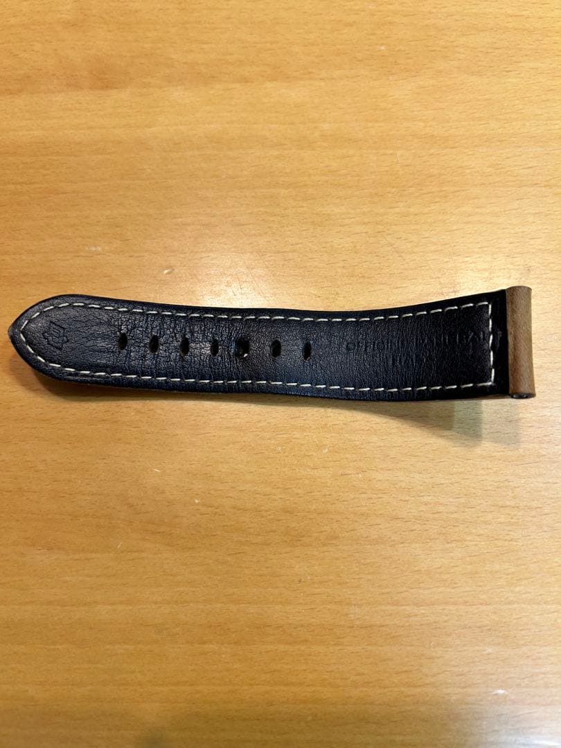 パネライ カーフレザー ブラウン アッソルタメンテ よーバックル シルバー