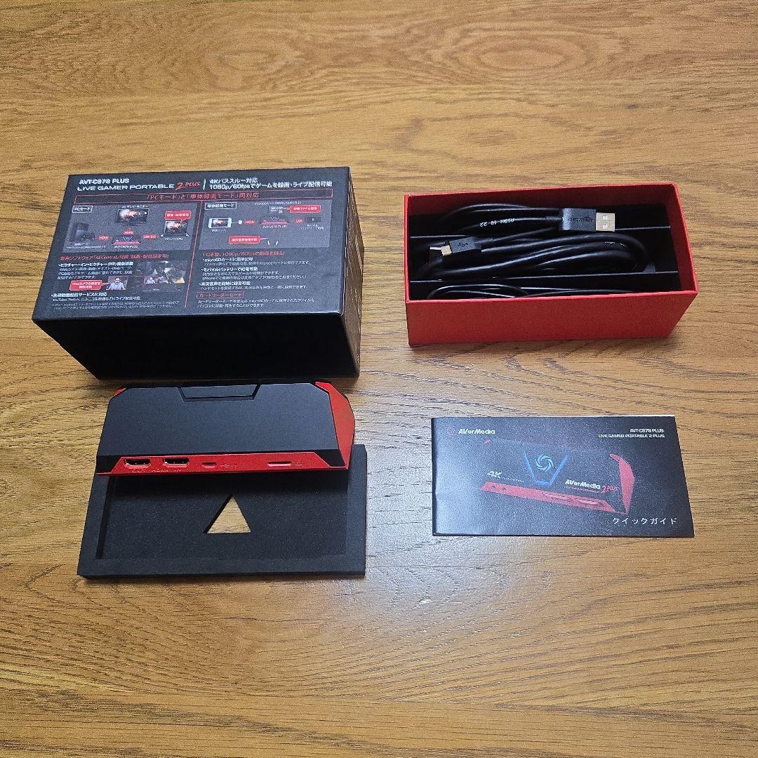 Avermedia ゲームキャプチャー AVT-C878 PLUS