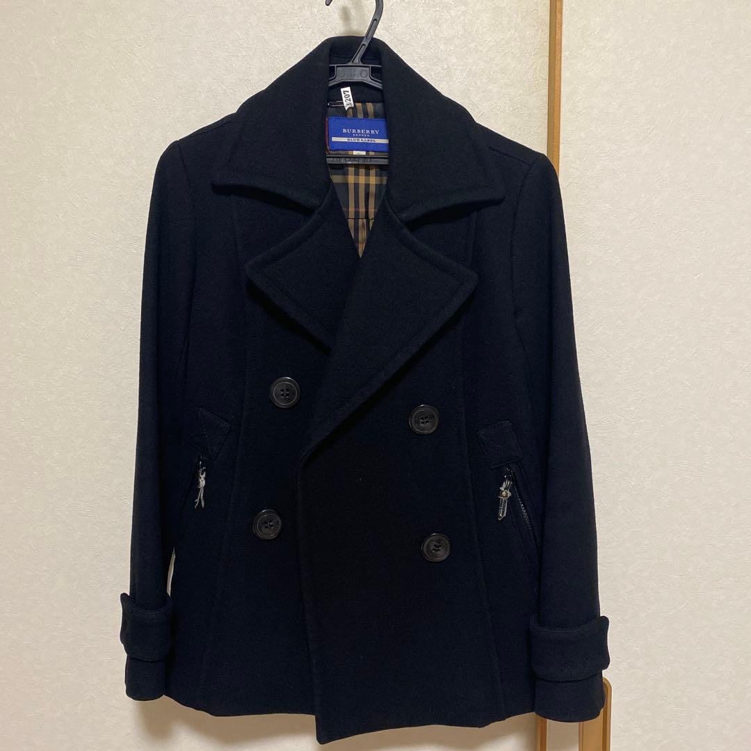 断*中様 USED★バーバリー ブルーレーベル　ピーコート 36（Sサイズ）