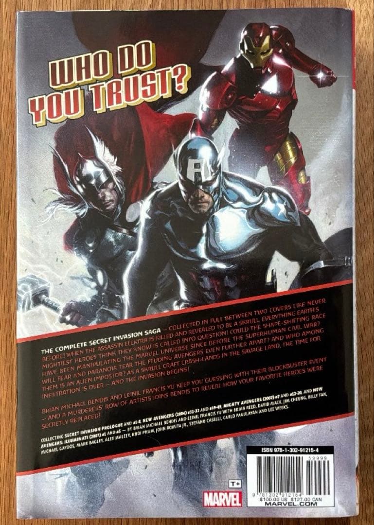 Secret Invasion Omnibus Avengers アメコミ