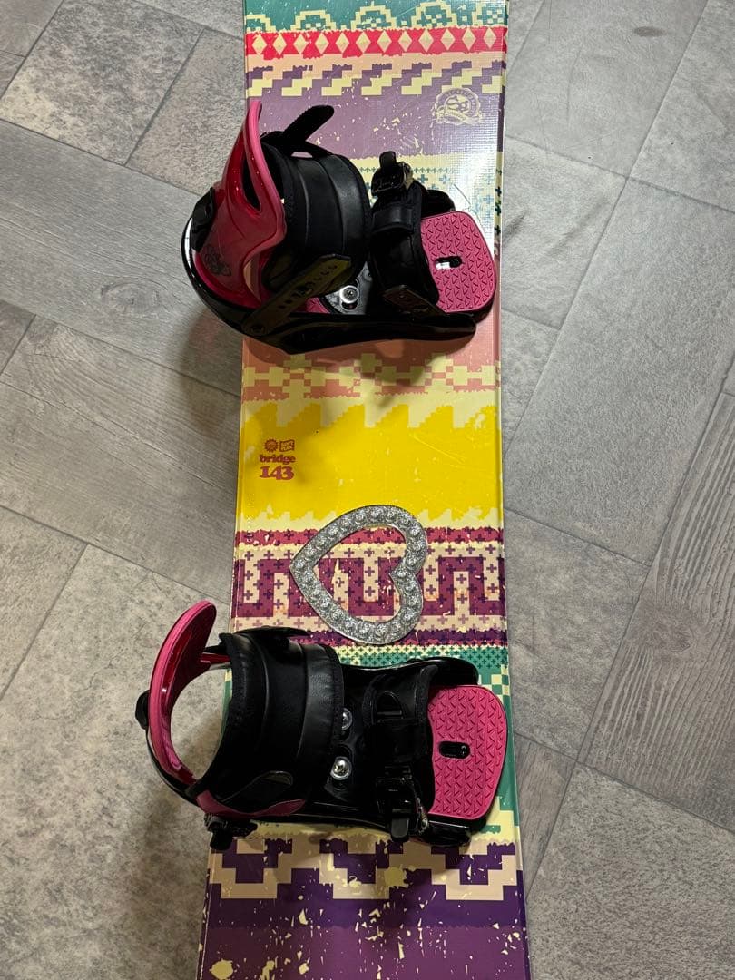 Secret Garden スノーボード 143cm ビンディング付き