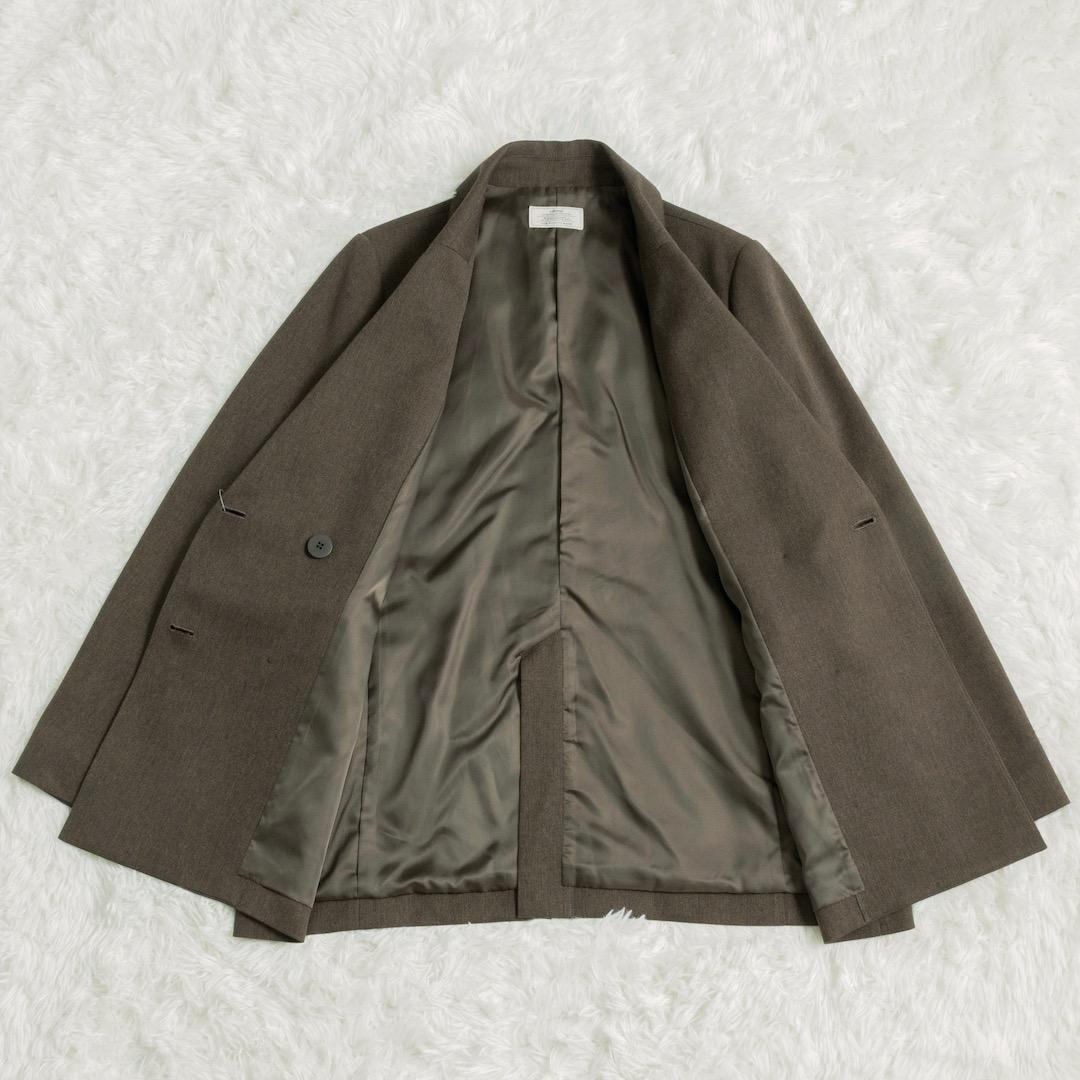 ジャーナルスタンダードレリューム ツイーディーツイルテーラードダブルジャケット