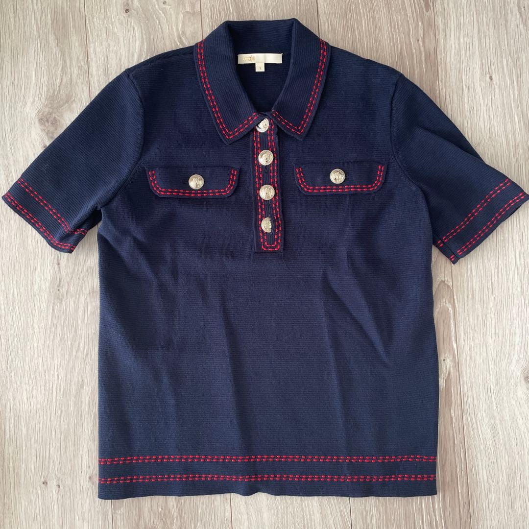 【美品】maje 半袖ニット