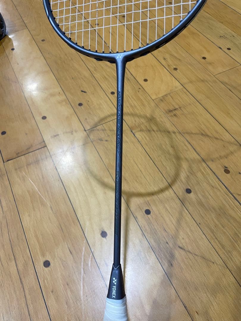 ナノフレア ネクステージ ヨネックス グレー バドミントン ラケット