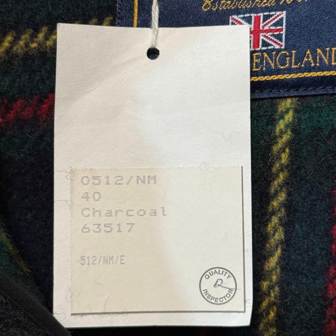 p*i様 新品 英国製 グローバーオール ダッフルコート 40 チャコール 裏地
