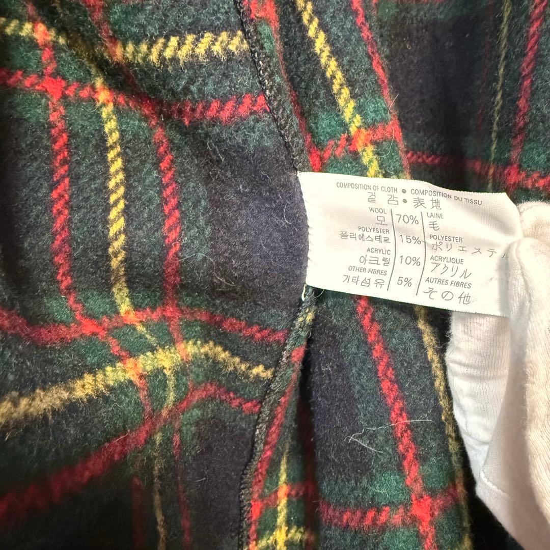 p*i様 新品 英国製 グローバーオール ダッフルコート 40 チャコール 裏地