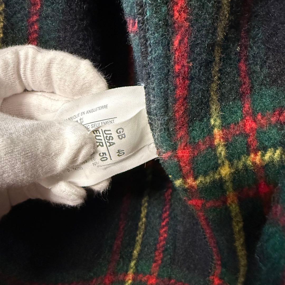 p*i様 新品 英国製 グローバーオール ダッフルコート 40 チャコール 裏地