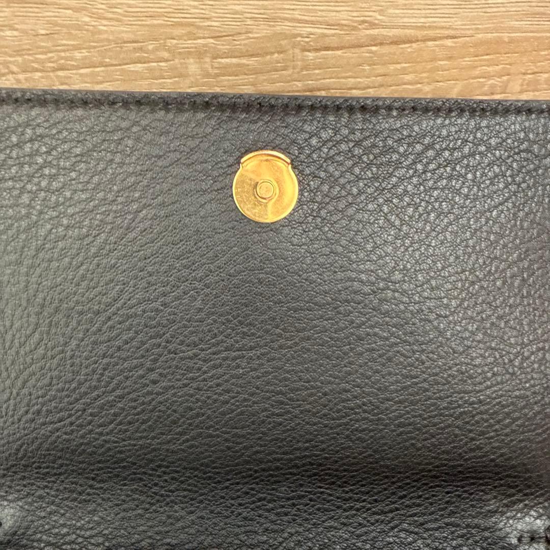 Tory Burch ショルダーウォレット黒