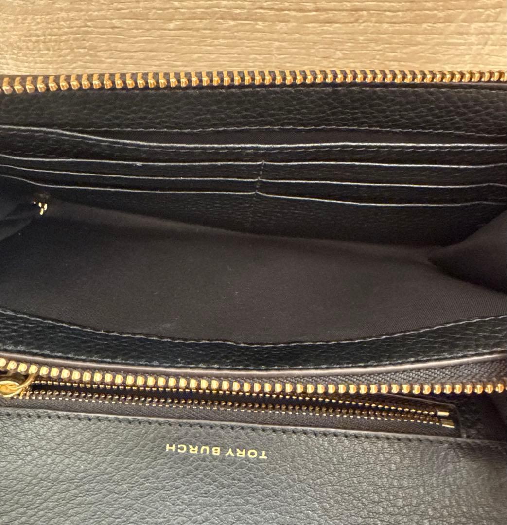 Tory Burch ショルダーウォレット黒