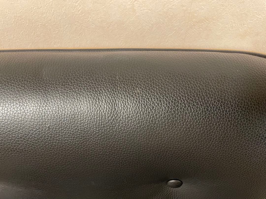 ①美品　イームズ　ウォールナット　ラウンジチェア　オットマン　ソファ　EAMES