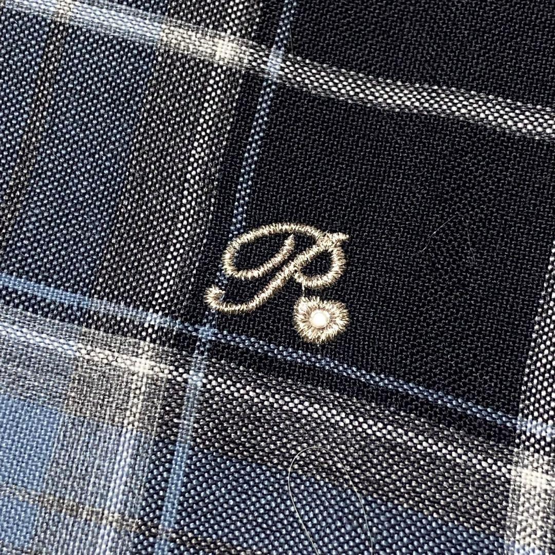 【極美品】 ポンポネット お受験スーツ フルセット チェック リボン サイズLL