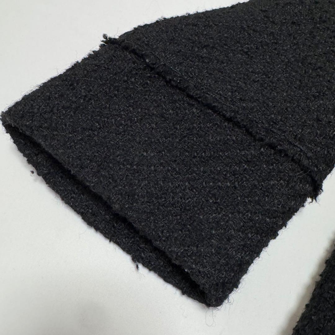 【極美品】Loungedress ラウンジドレス ツイードジャケット　ブラック