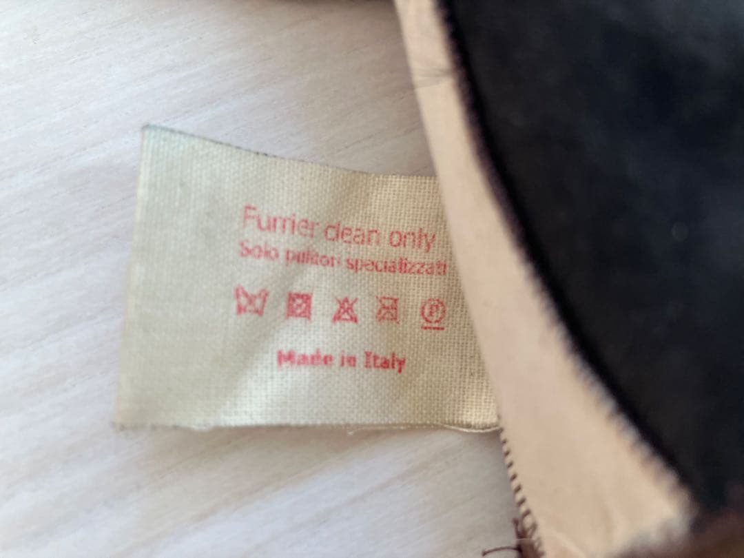 MARNI 円形模様 ファーショール