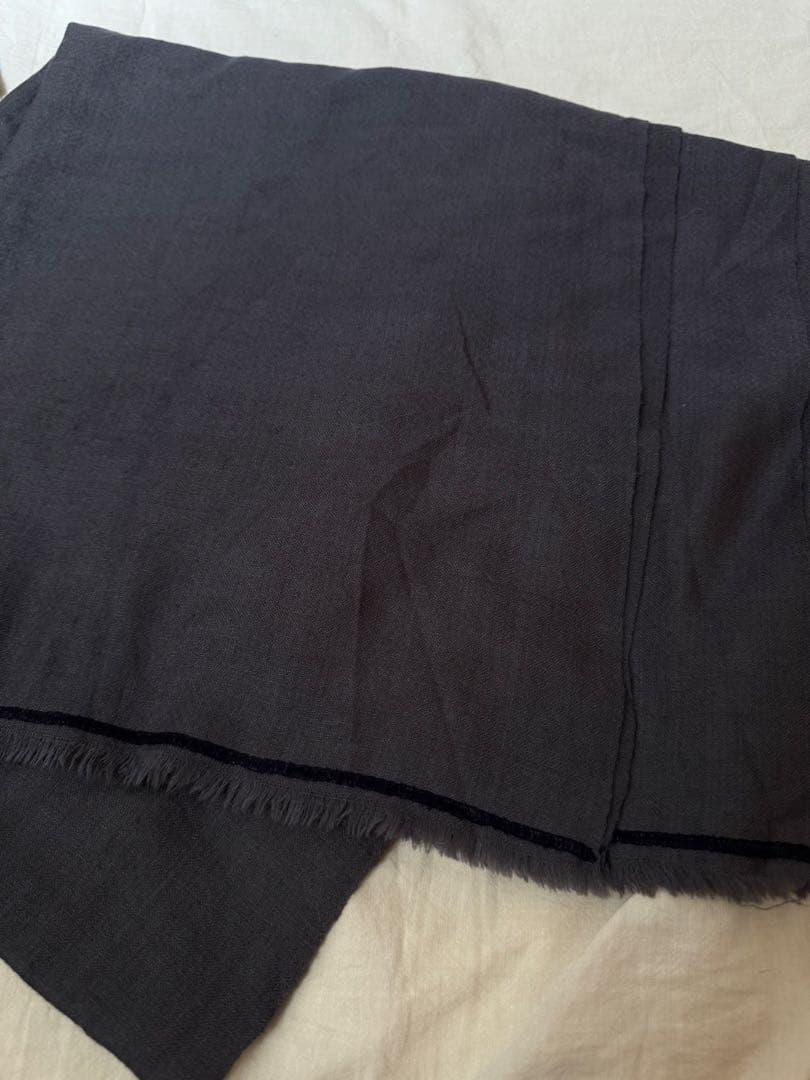 Kaval ストール　グレー×ブラック　arts &science マフラー