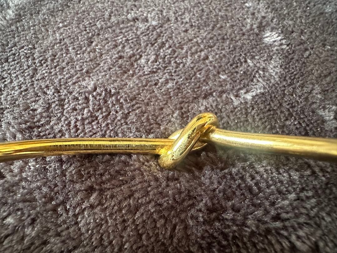 CELINE ノット　バングル　S