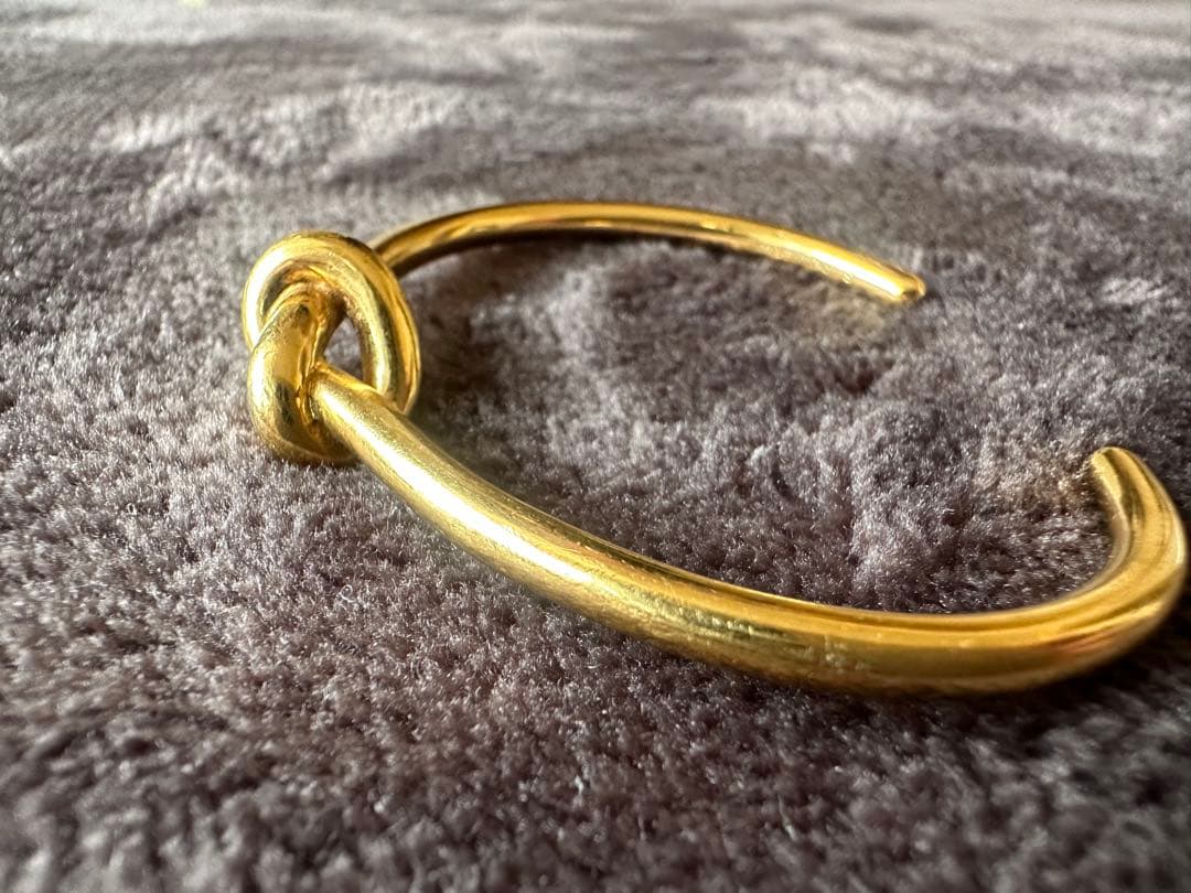 CELINE ノット　バングル　S