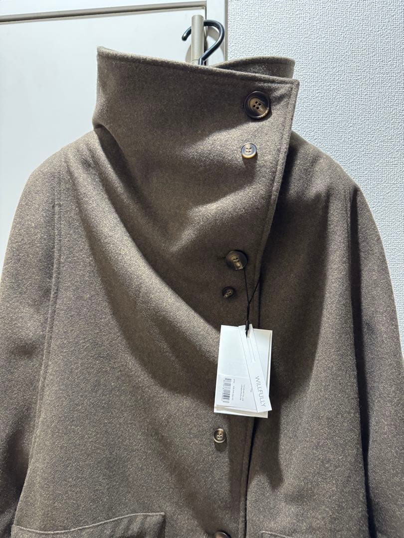 ジャケット・アウター raglan volume sleeve over coat