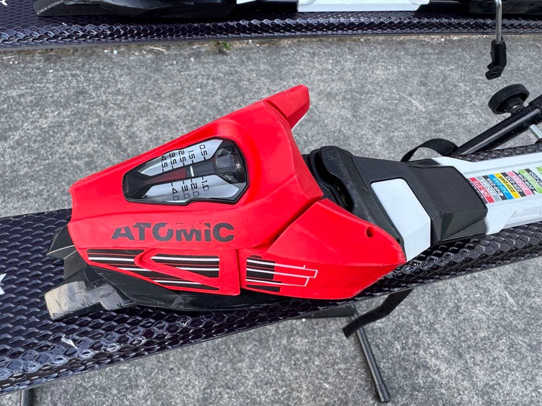 ATOMIC Redster スキー 板 バインディング付き　120cm