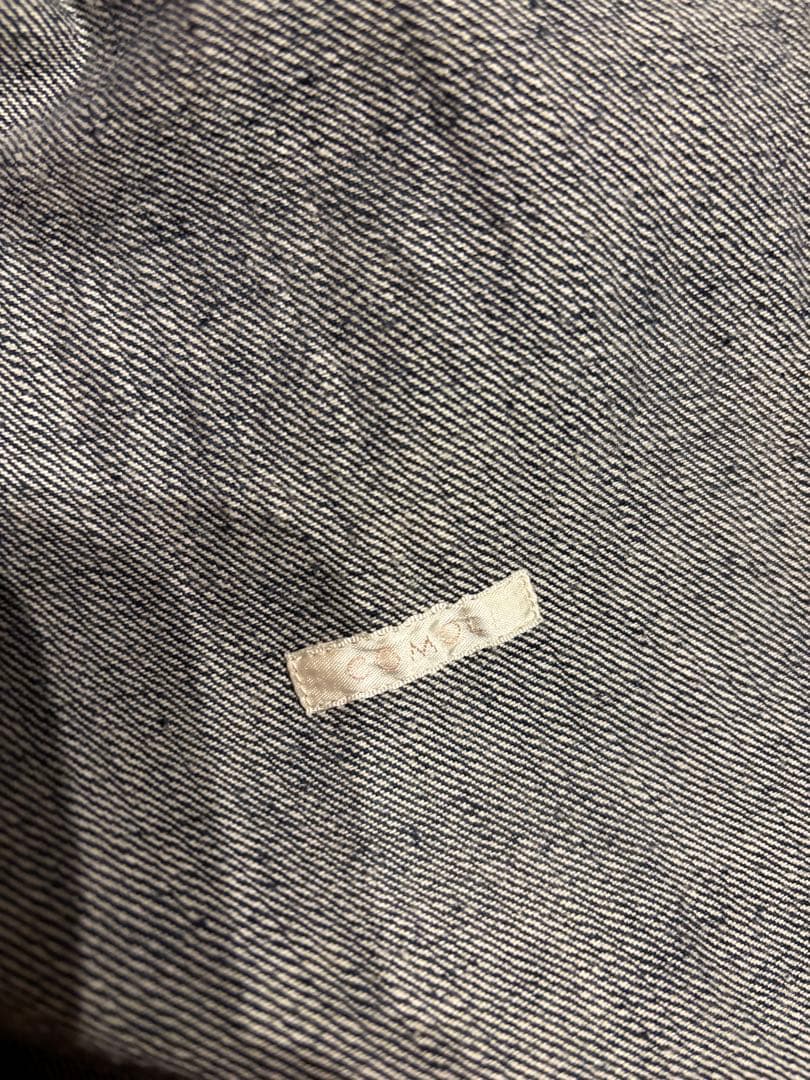 COMOLI 21SSデニムワークジャケット サイズ3