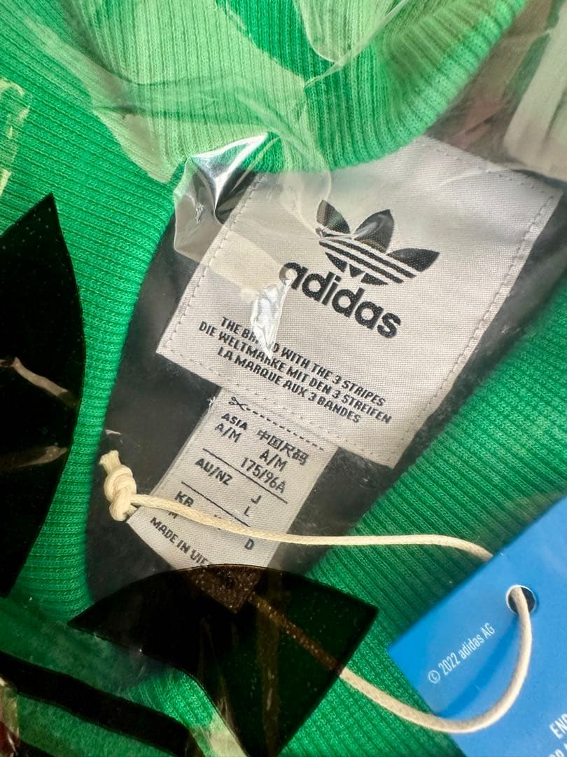 adidas ボンバージャケット　スタジャン アディダス (Lサイズ)