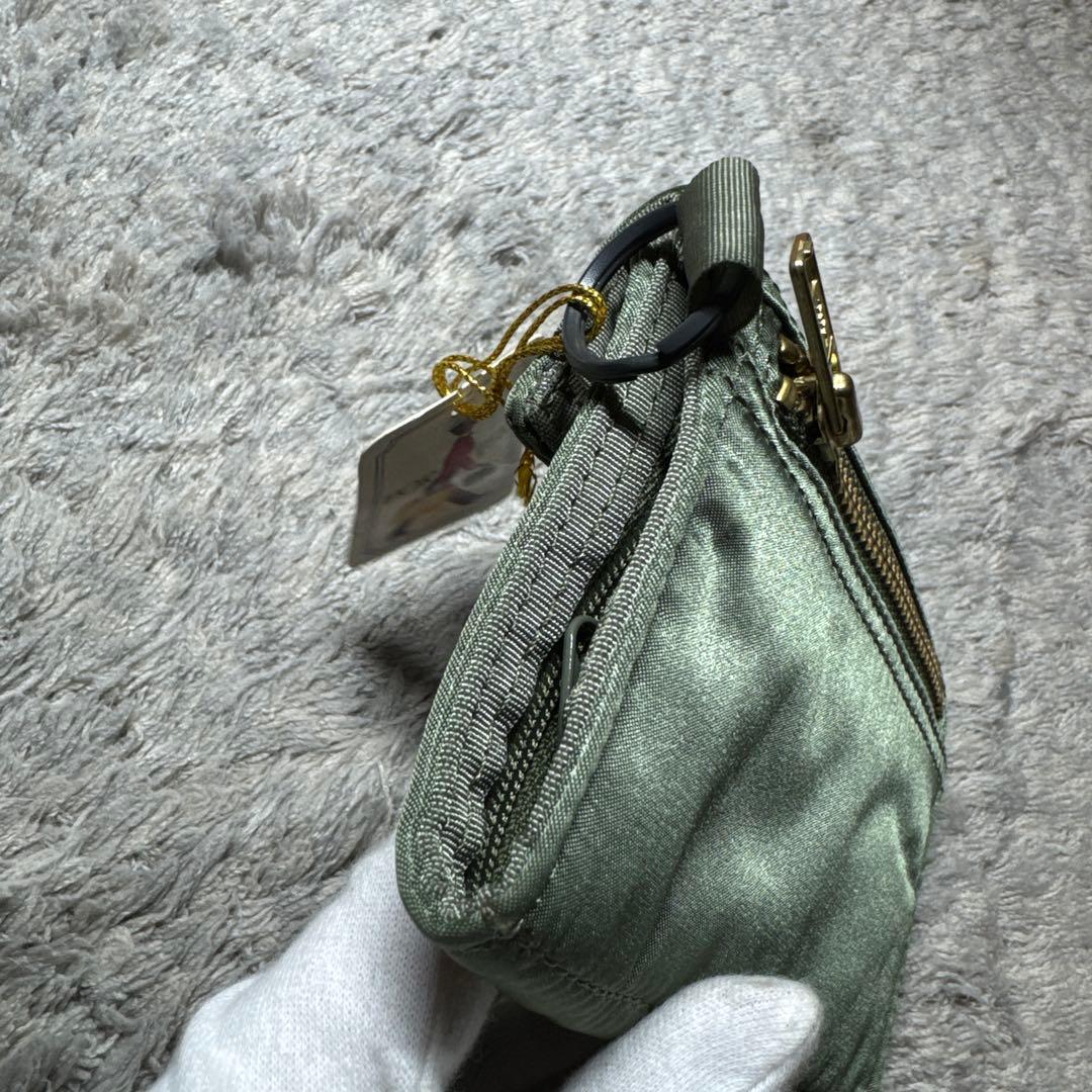 【未使用】PORTER タンカー 三つ折り財布 ポーター セージグリーン 財布