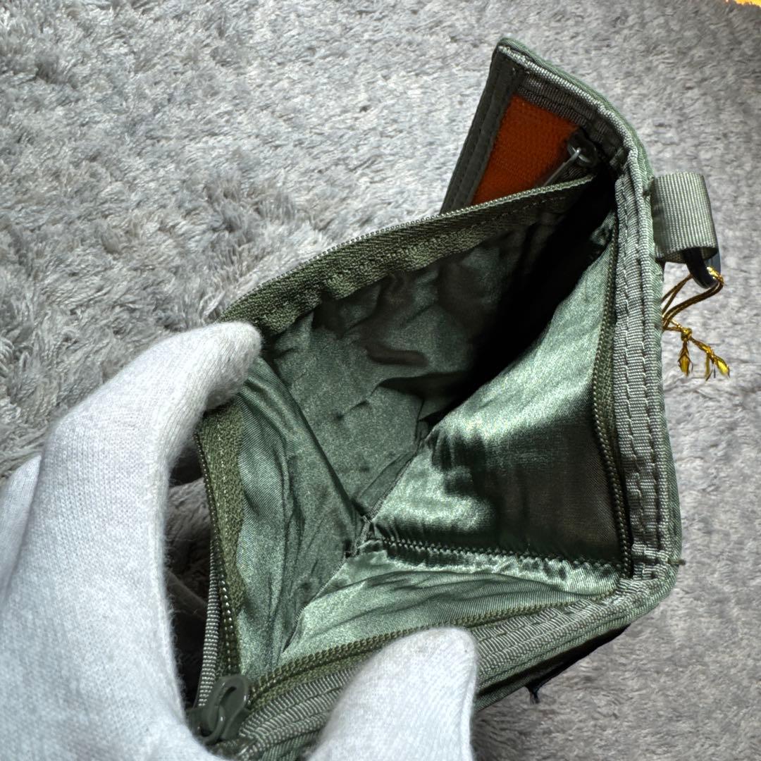 【未使用】PORTER タンカー 三つ折り財布 ポーター セージグリーン 財布