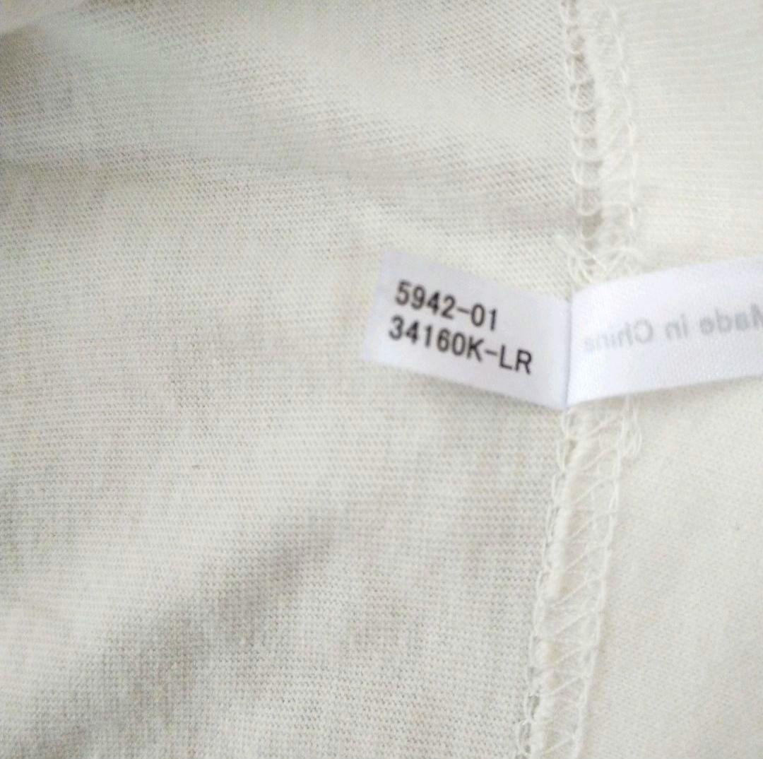 Golfickers ゴルフウェア メンズL 白 半袖Tシャツ アヒル