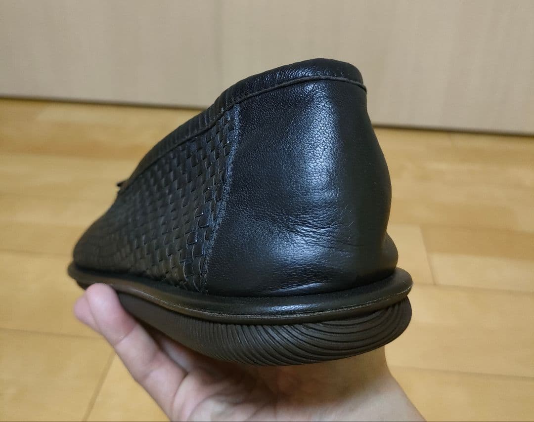 【新品】定価19万 ジョルジオアルマーニ タッセルローファー 茶