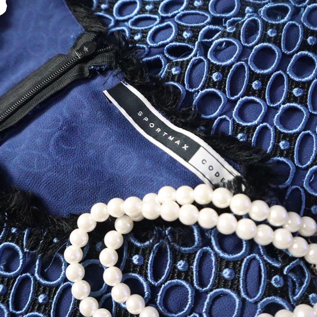 新品同様❗️マックスマーラ SPORTMAX カットワークレース　ぱぴぷぱぴこ様