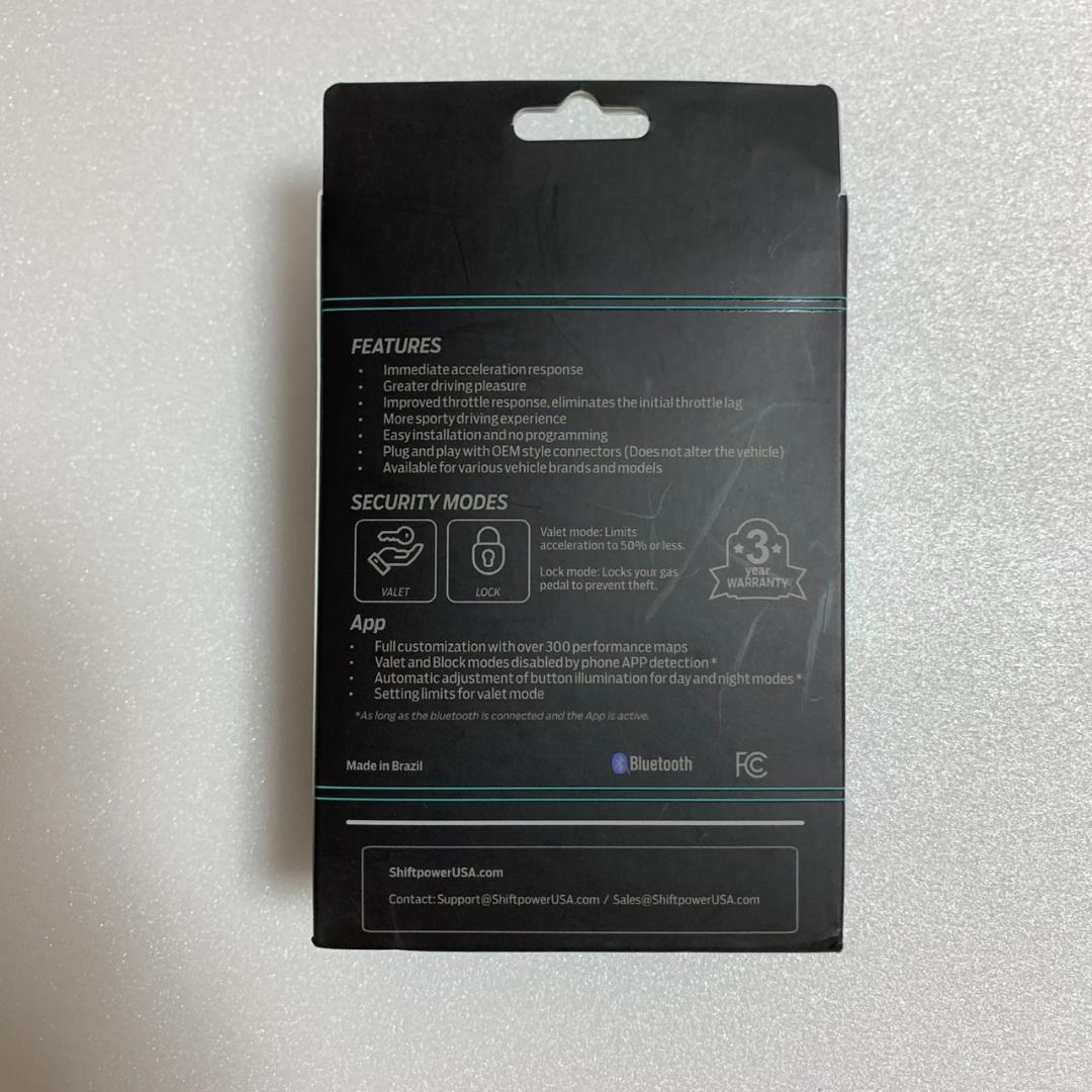 スロットルコントローラー　シフトパワー　トヨタ車用　SHIFTPOWER USA