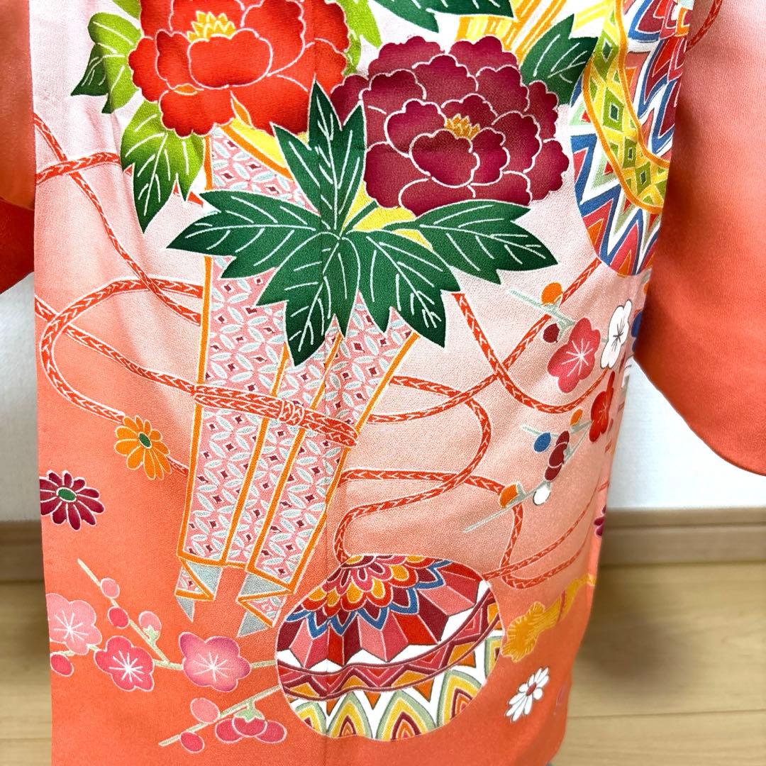 七五三　正絹　着物セット　7歳