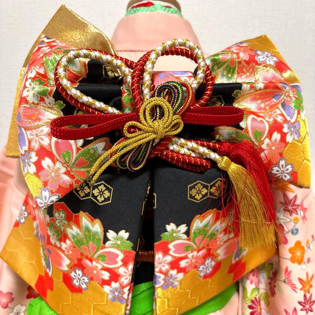 七五三　正絹　着物セット　7歳