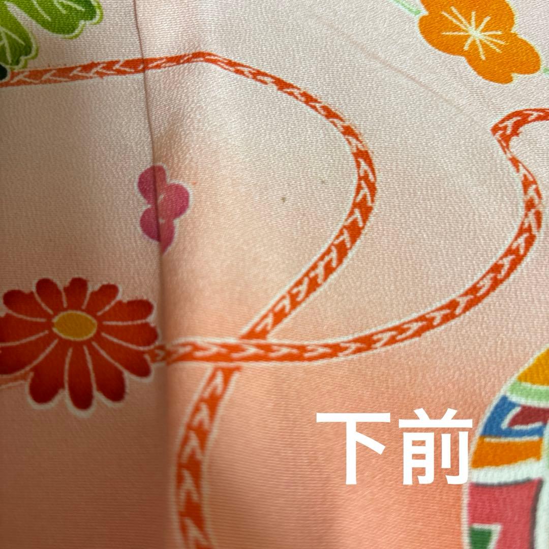 七五三　正絹　着物セット　7歳