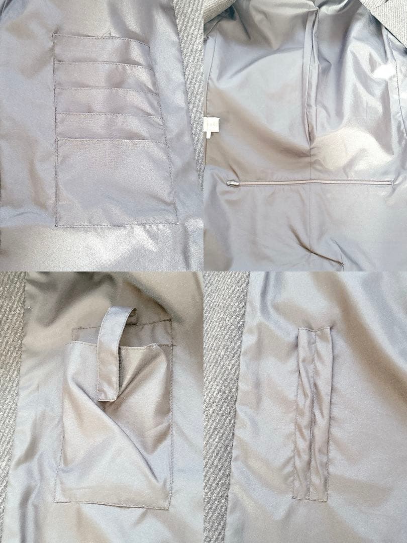 ⭐︎MIU MIUコート ダークグレー チェスター ロングコート ミュウミュウ⭐︎