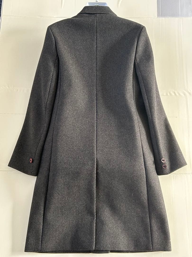 ⭐︎MIU MIUコート ダークグレー チェスター ロングコート ミュウミュウ⭐︎