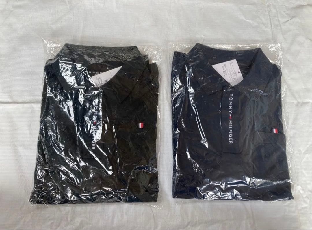   トミーヒルフィガー ポロシャツ LL 2色セット