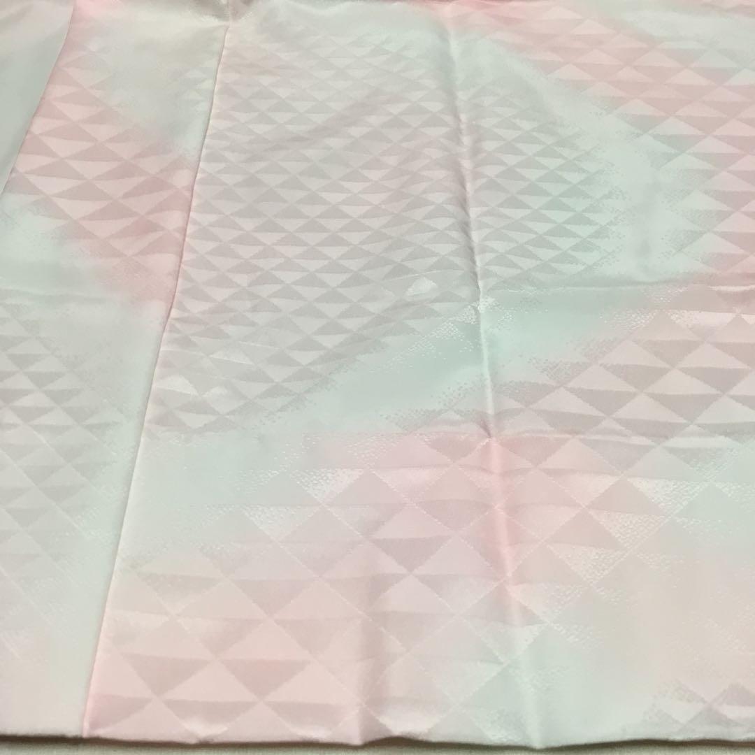 ✨未使用✨　紙人形　プレタ長襦袢　長襦袢　洗える　東レシルック　ピンク〜白