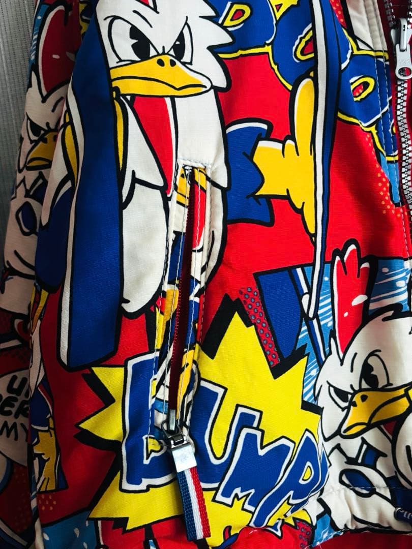 激レア!!ヴィンテージ ellesse リバーシブル　ココリコ　スキーウェア M