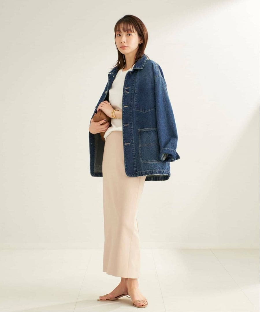 Plage新品紙タグ付き⭐️coverallデニムカバーオールジャケット