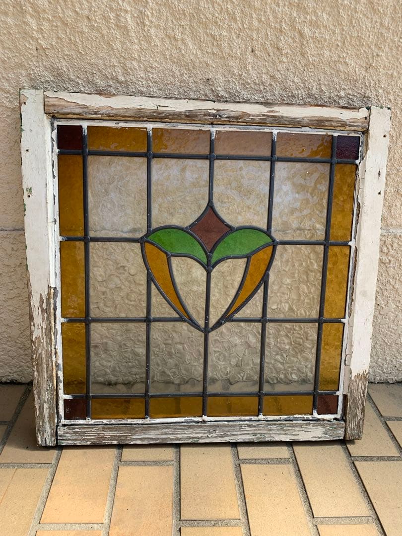 イギリスアンティークステンドグラス
