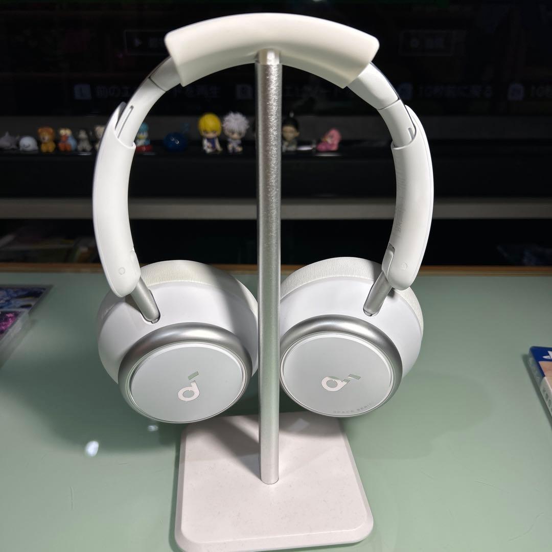 Ankerアンカー　soundcore space Q45 ヘッドホン 白