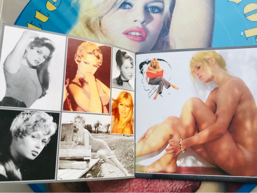 Brigitte Bardot ピクチャーレコード　非売品フォトブックレット付き