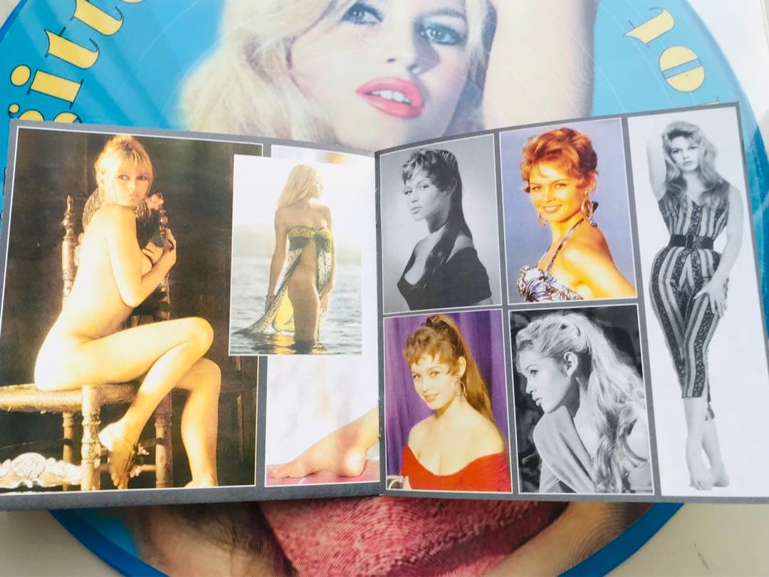 Brigitte Bardot ピクチャーレコード　非売品フォトブックレット付き