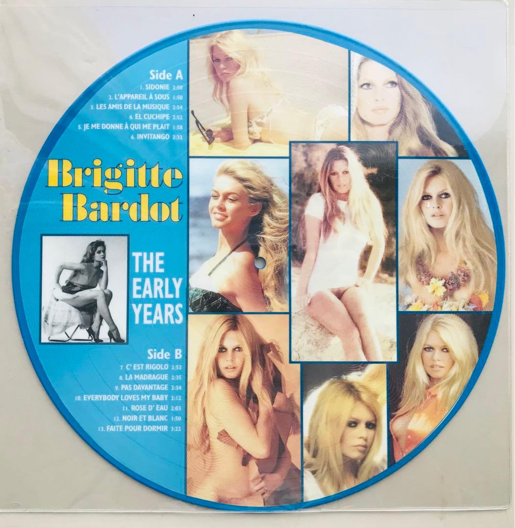 Brigitte Bardot ピクチャーレコード　非売品フォトブックレット付き