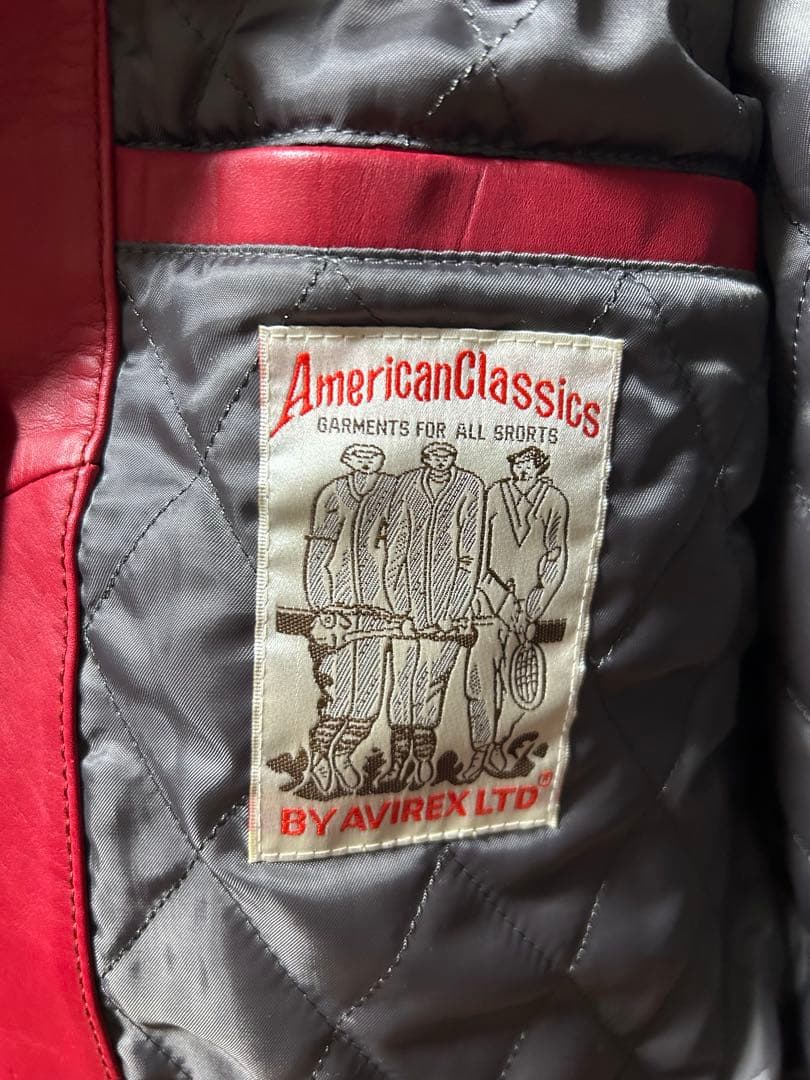 [SALE]avirex レザースタジャン